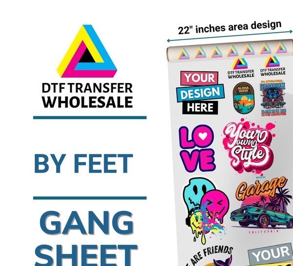 Custom DTF Gang Sheets