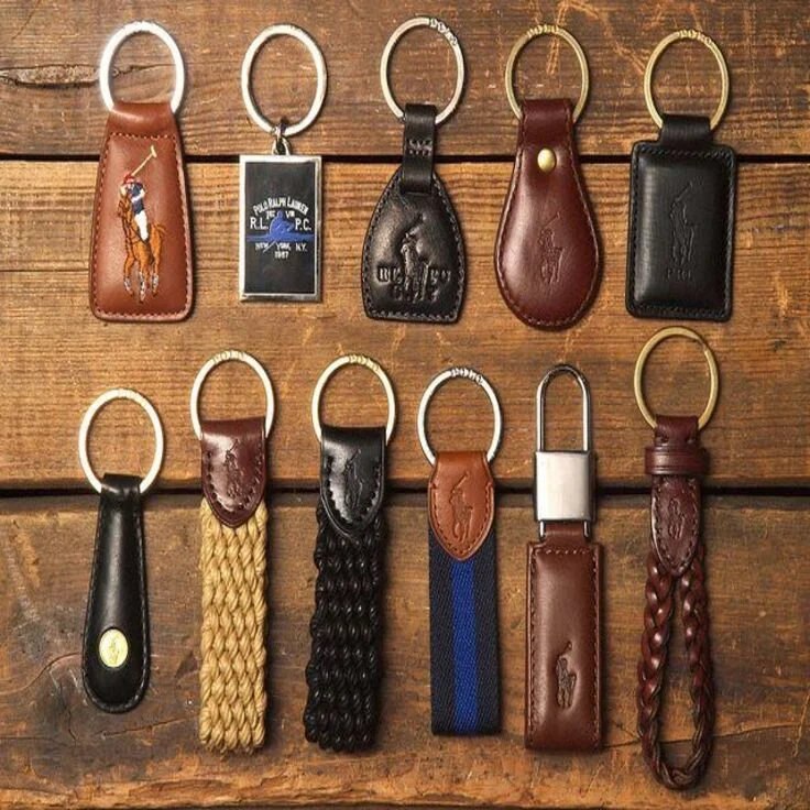 Premium Handcrafted Leather Keychains