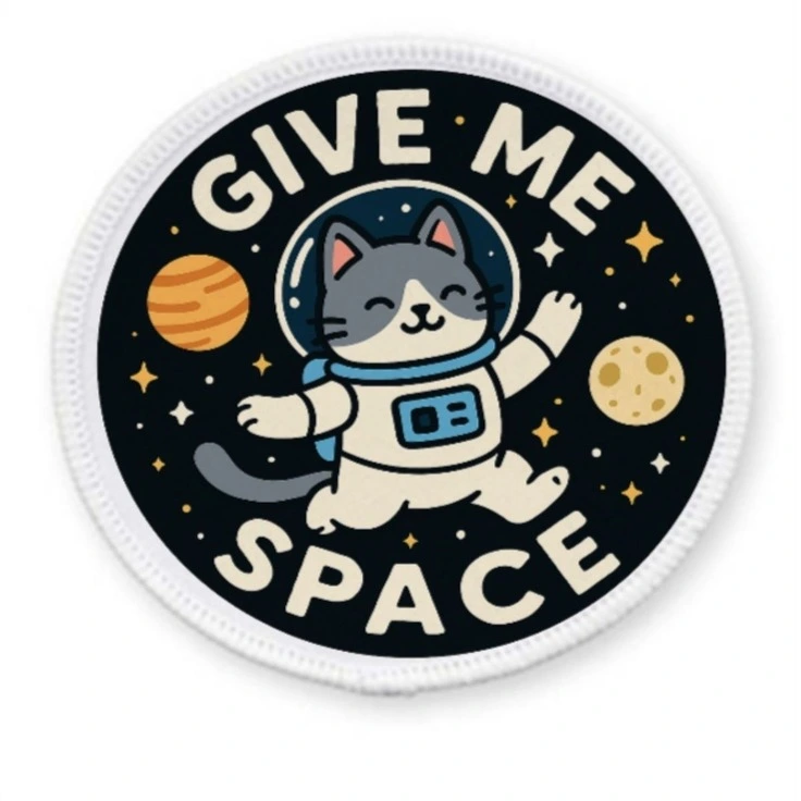 High-Definition Sublimated Round Sticker Patch