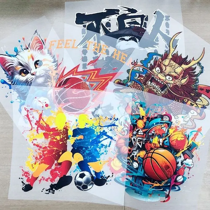 Ultra-HD Custom DTF Transfer Sheets