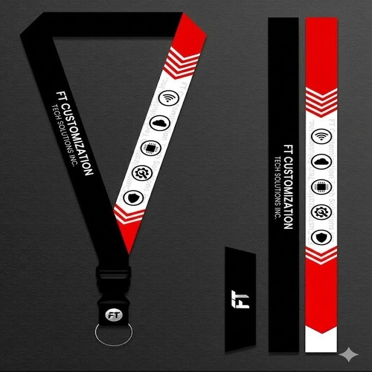 Elite Series Custom Branding Lanyard